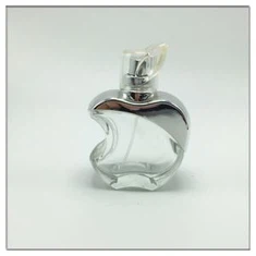 Bouteille de parfum en verre cristal